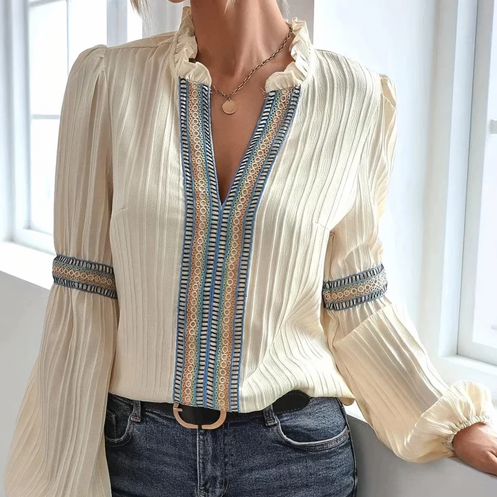 CORY | Pleated Blouse