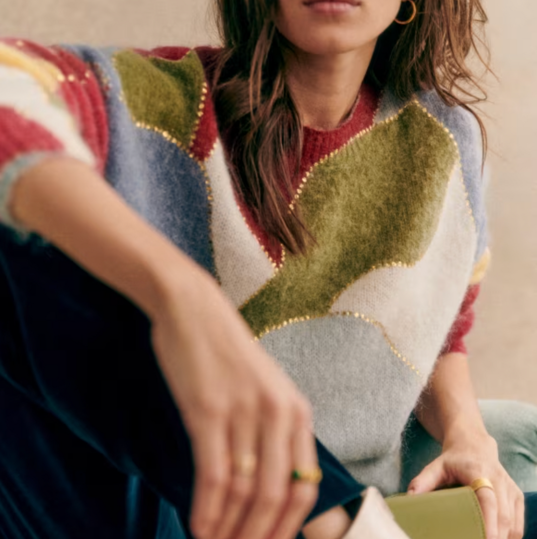 POLLY | Patchwork Sweater