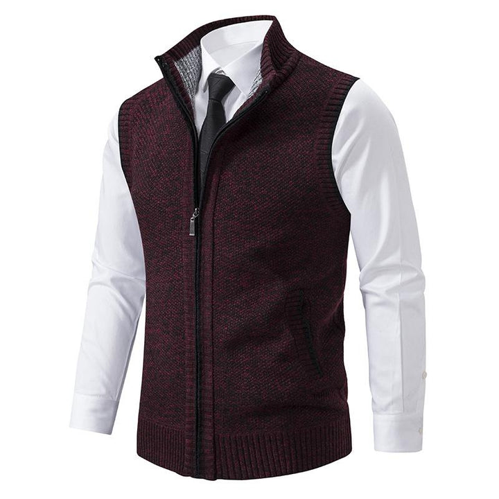 SAXON | Knitted Business Vest